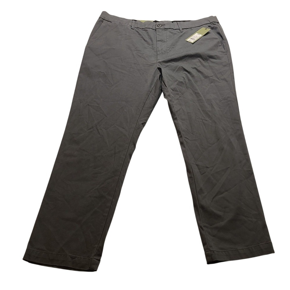 Goodfellow & Co Men's Slim Fit Comfort Wear Chino Pants Gray 38x30 NWT New